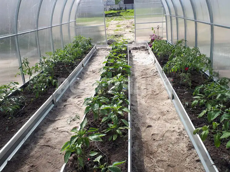 комплект-3-грядок-в-теплицу-15-цинк Комплект 3 грядок в теплицу цинк. Высота борта 15 см